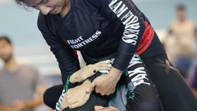 Pakistan’s first female MMA fighter Anita Karim gets warm welcome