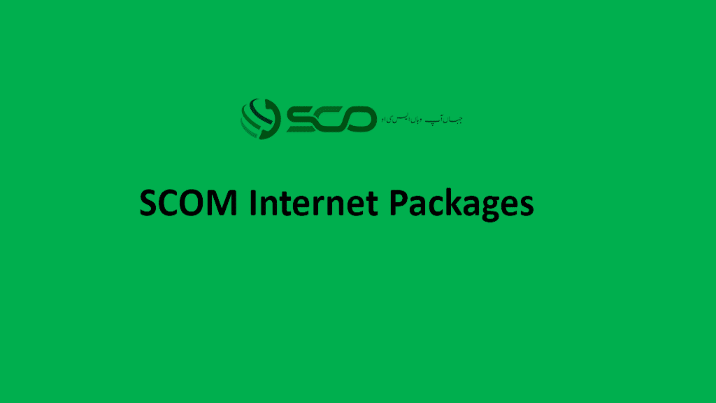 SCOM internet packages